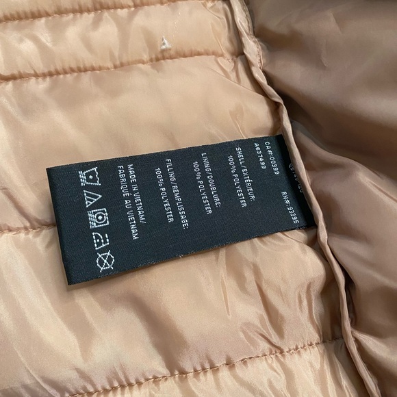 Nuage Long Puffer Jacket – Women’s XL – Rose Pink Hooded Coat - Picture 8 of 11